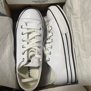 Converse White Low-Top Sneakers